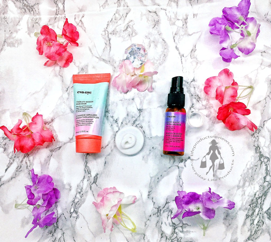 EVA-NYC-Hair-Mask-Hair-Primer-Spray-demonstration-flatlay