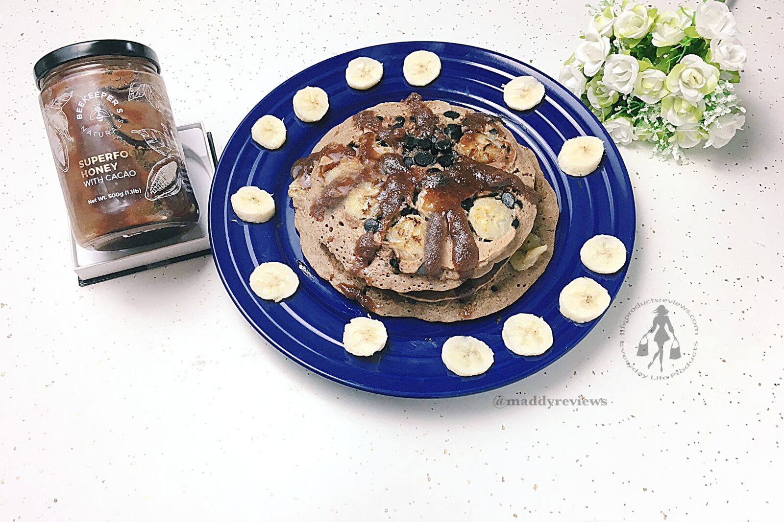 Beekeepers-honey-chocolate-honey-recipe-pancakes